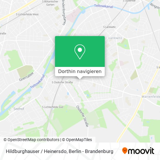 Hildburghauser / Heinersdo Karte