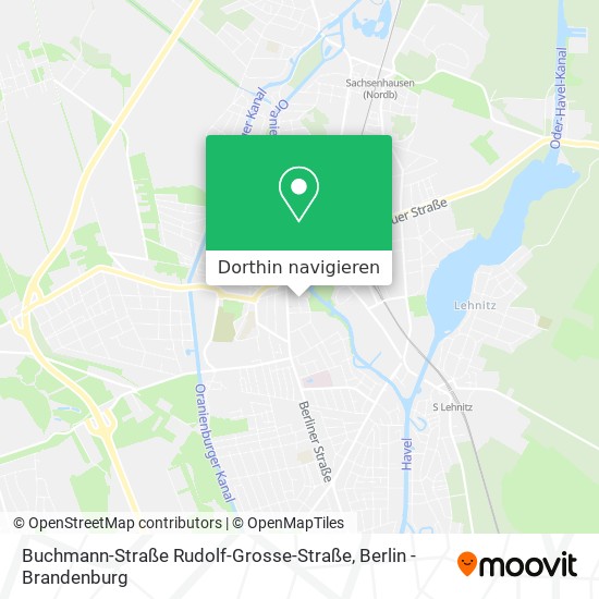 Buchmann-Straße Rudolf-Grosse-Straße Karte