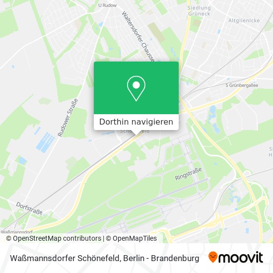 Waßmannsdorfer Schönefeld Karte