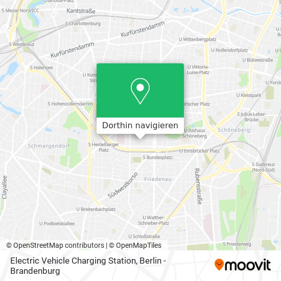 Electric Vehicle Charging Station Karte