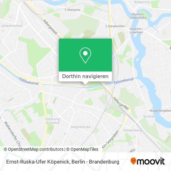 Ernst-Ruska-Ufer Köpenick Karte