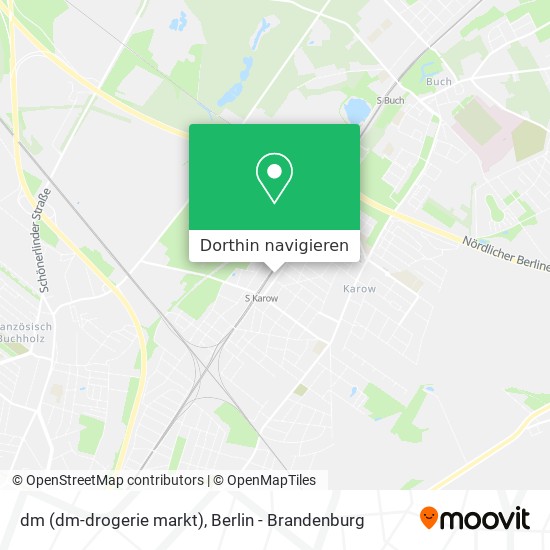 dm (dm-drogerie markt) Karte