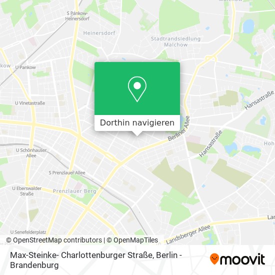 Max-Steinke- Charlottenburger Straße Karte