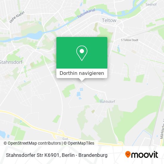 Stahnsdorfer Str K6901 Karte