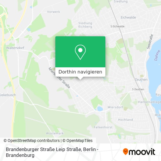 Brandenburger Straße Leip Straße Karte