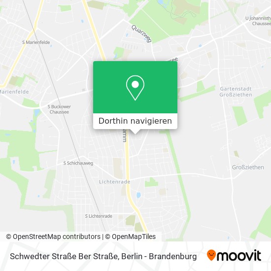 Schwedter Straße Ber Straße Karte