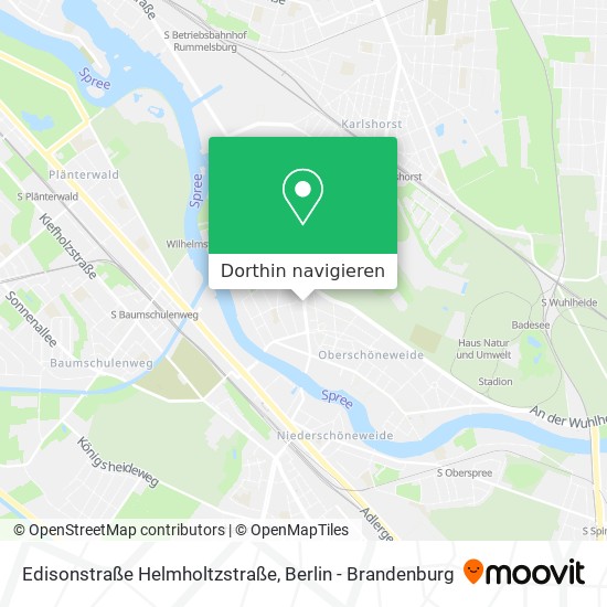Edisonstraße Helmholtzstraße Karte