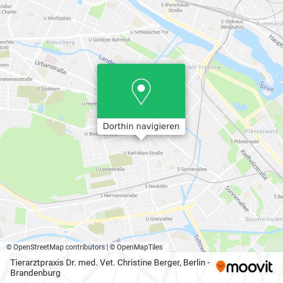Tierarztpraxis Dr. med. Vet. Christine Berger Karte