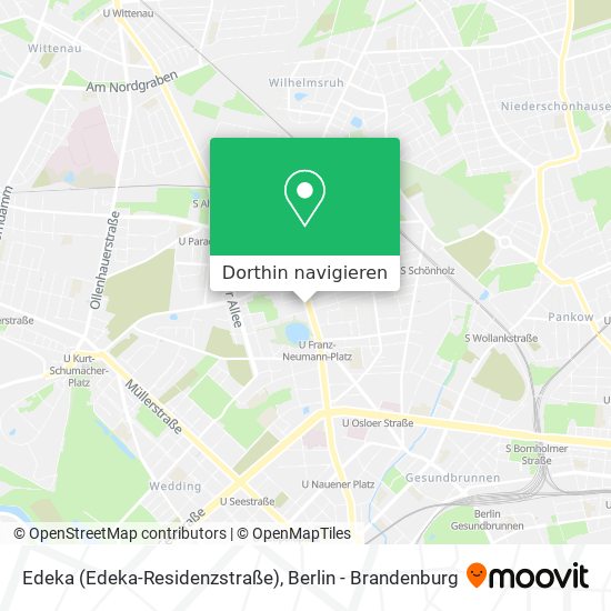 Edeka (Edeka-Residenzstraße) Karte