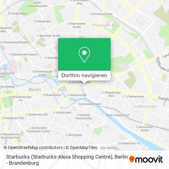 Starbucks (Starbucks-Alexa Shopping Centre) Karte