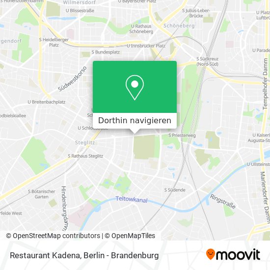 Restaurant Kadena Karte