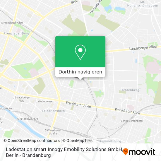 Ladestation smart Innogy Emobility Solutions GmbH Karte