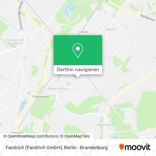 Fandrich (Fandrich GmbH) Karte