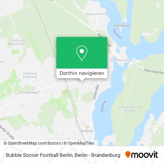 Bubble Soccer Football Berlin Karte