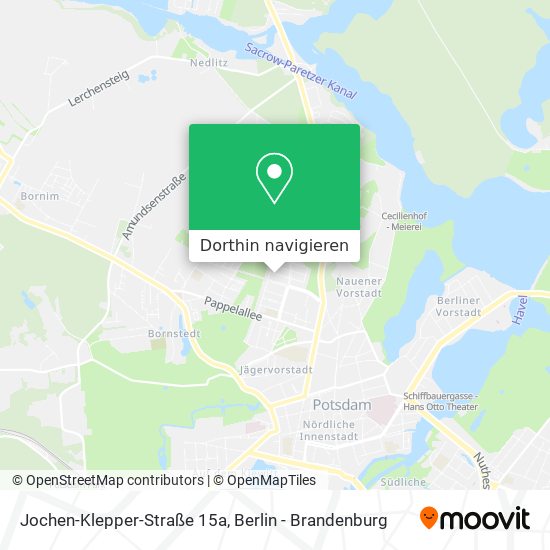 Jochen-Klepper-Straße 15a Karte