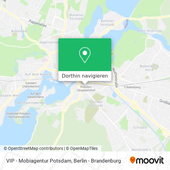 VIP - Mobiagentur Potsdam Karte