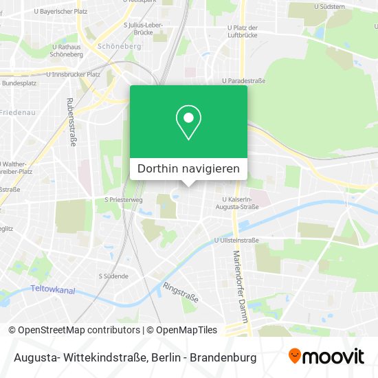 Augusta- Wittekindstraße Karte