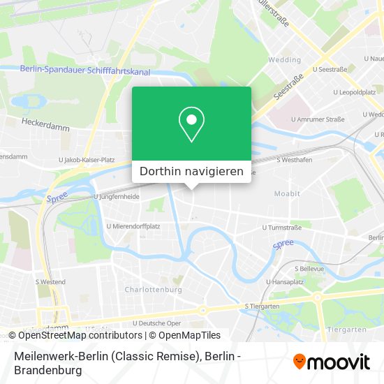 Meilenwerk-Berlin (Classic Remise) Karte