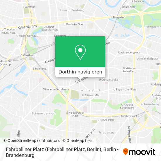 Fehrbelliner Platz (Fehrbelliner Platz, Berlin) Karte