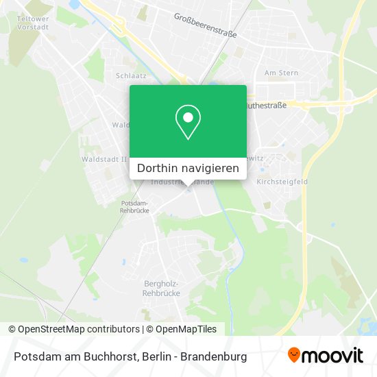 Potsdam am Buchhorst Karte