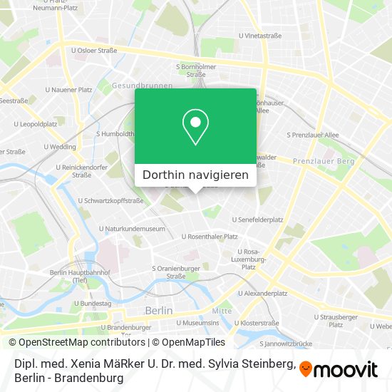 Dipl. med. Xenia MäRker U. Dr. med. Sylvia Steinberg Karte