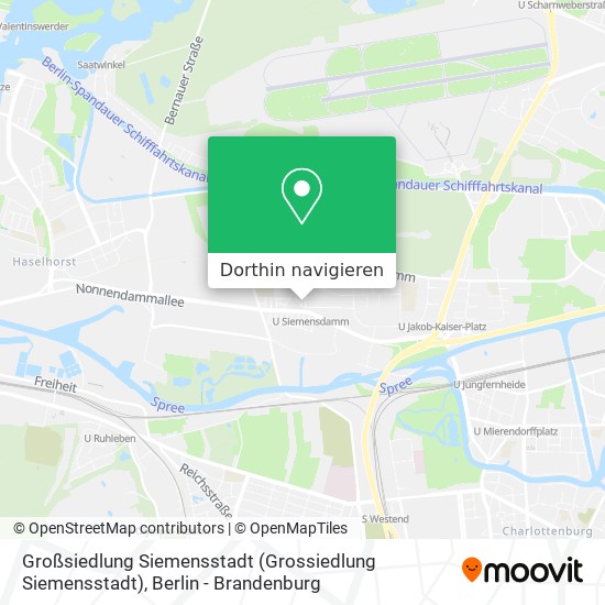 Großsiedlung Siemensstadt (Grossiedlung Siemensstadt) Karte