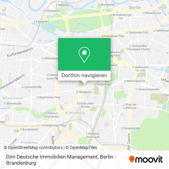 Dim Deutsche Immobilien Management Karte