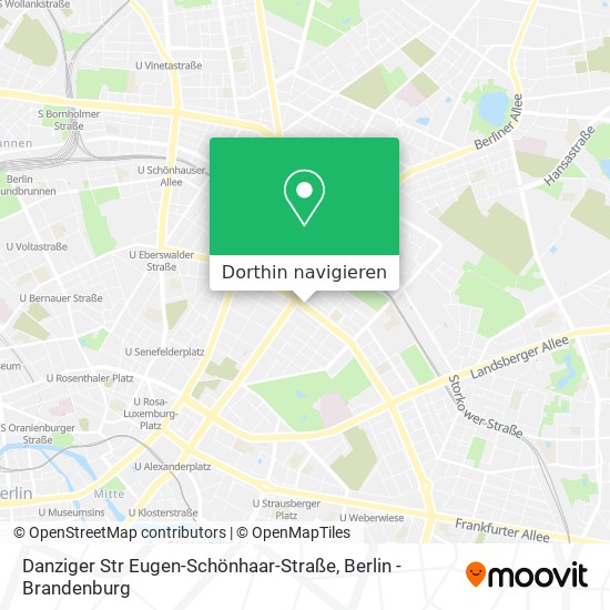Danziger Str Eugen-Schönhaar-Straße Karte