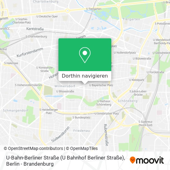 U-Bahn-Berliner Straße Karte