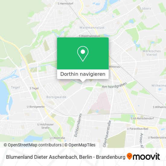 Blumenland Dieter Aschenbach Karte