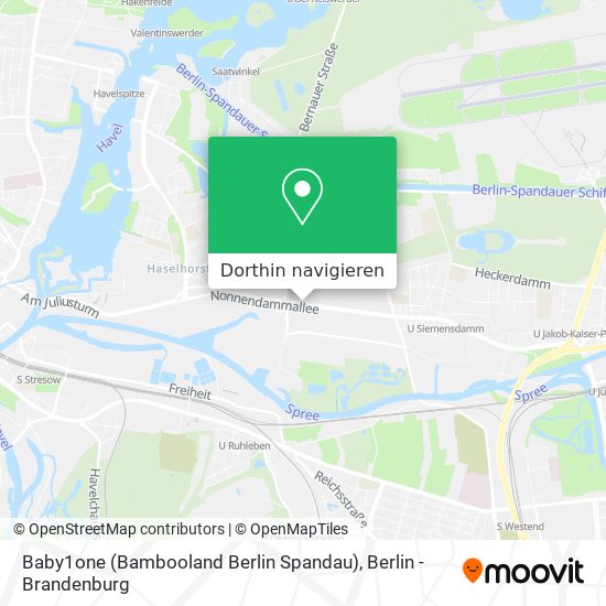 Baby1one (Bambooland Berlin Spandau) Karte