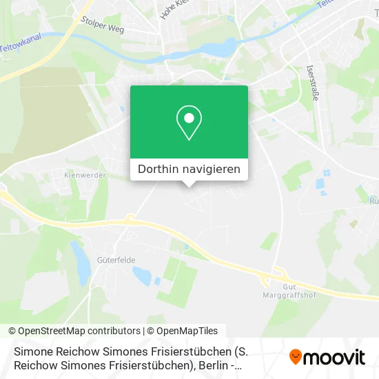 Simone Reichow Simones Frisierstübchen Karte