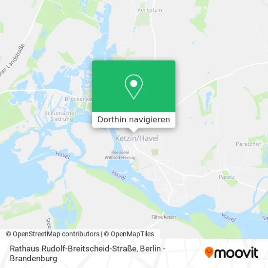 Rathaus Rudolf-Breitscheid-Straße Karte