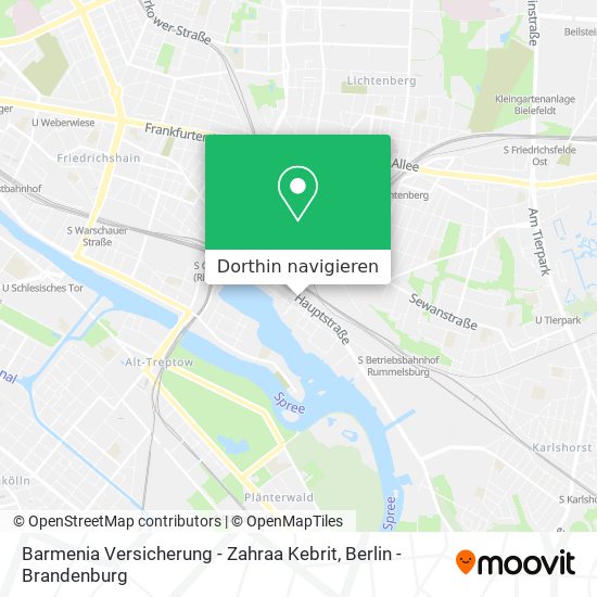 Barmenia Versicherung - Zahraa Kebrit Karte