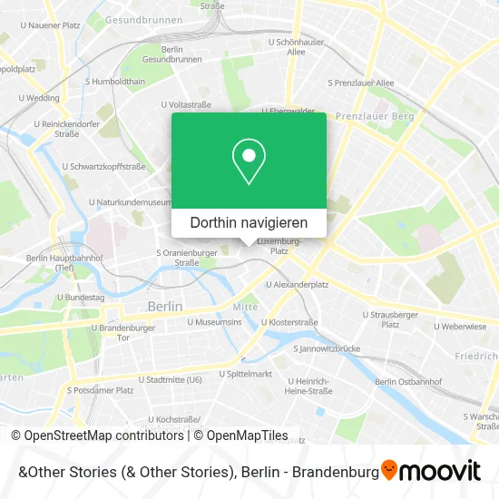 &Other Stories Karte