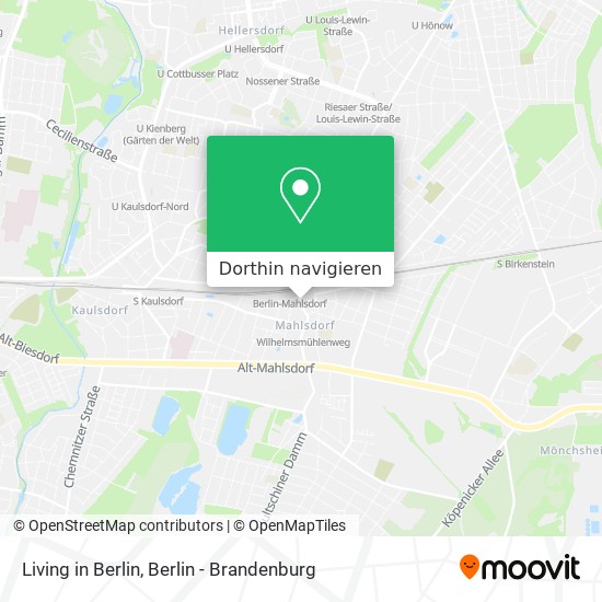 Living in Berlin Karte