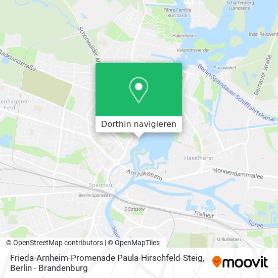 Frieda-Arnheim-Promenade Paula-Hirschfeld-Steig Karte