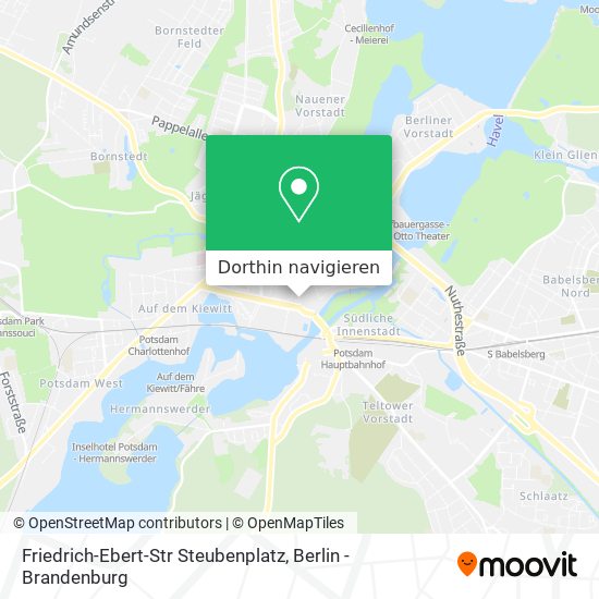 Friedrich-Ebert-Str Steubenplatz Karte