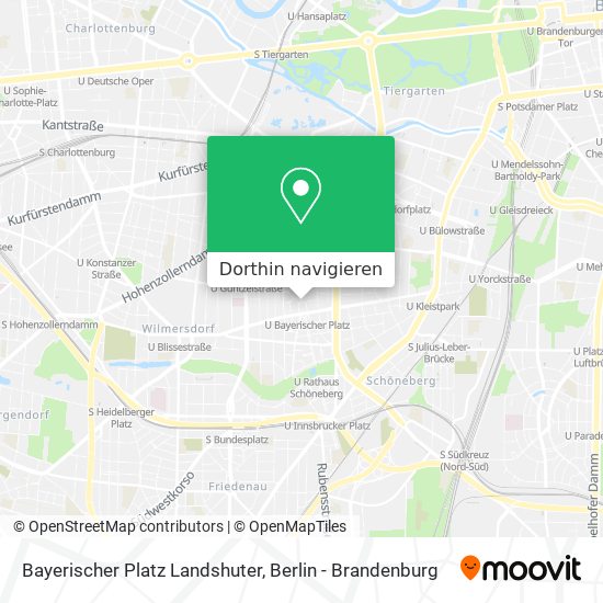 Bayerischer Platz Landshuter Karte