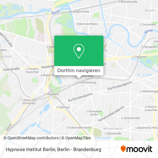 Hypnose Institut Berlin Karte