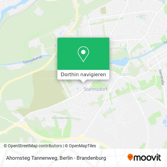 Ahornsteg Tannenweg Karte
