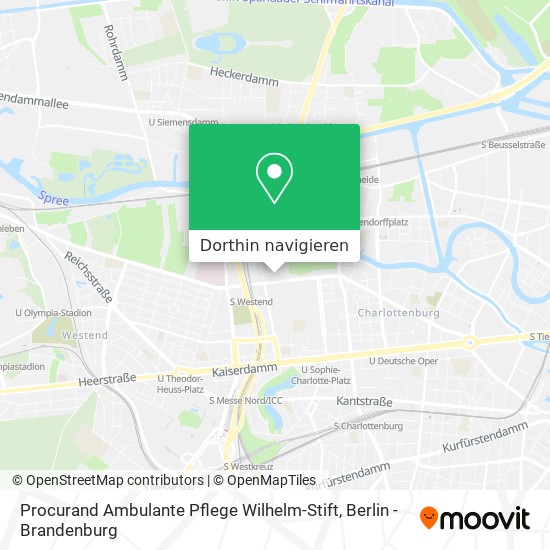 Procurand Ambulante Pflege Wilhelm-Stift Karte