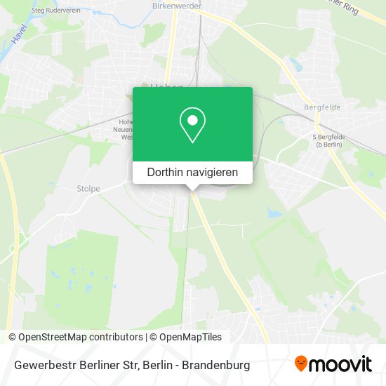 Gewerbestr Berliner Str Karte