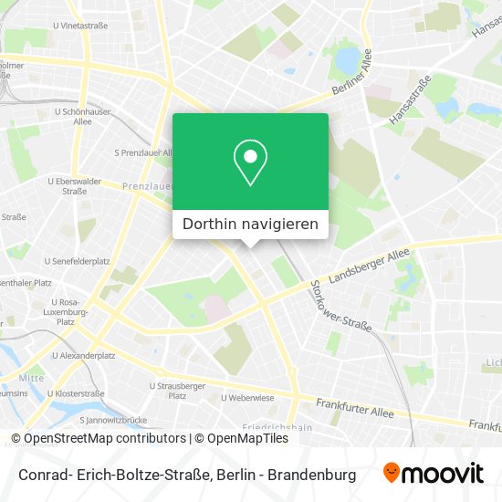 Conrad- Erich-Boltze-Straße Karte