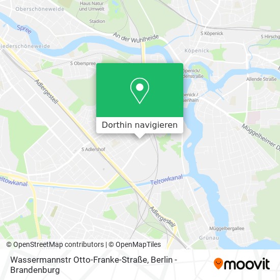 Wassermannstr Otto-Franke-Straße Karte
