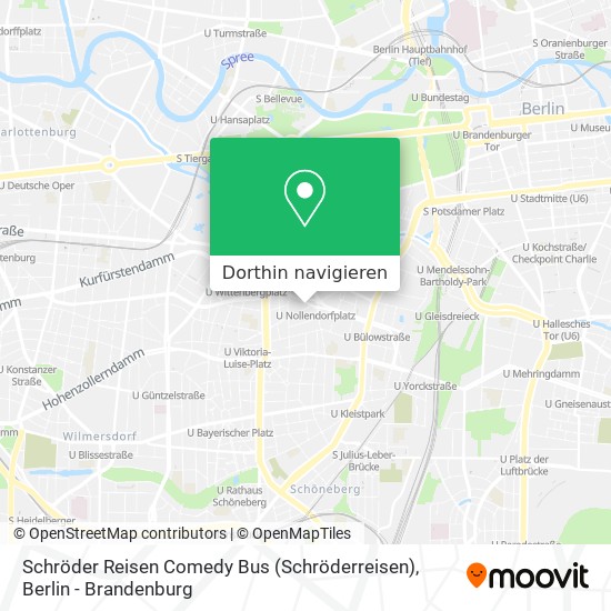 Schröder Reisen Comedy Bus (Schröderreisen) Karte