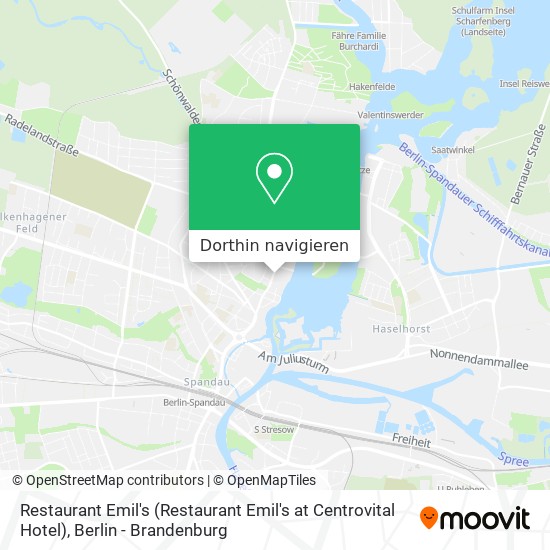 Restaurant Emil's (Restaurant Emil's at Centrovital Hotel) Karte