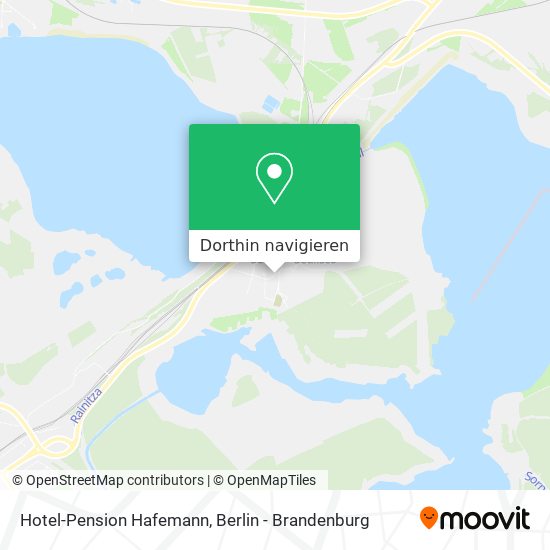 Hotel-Pension Hafemann Karte