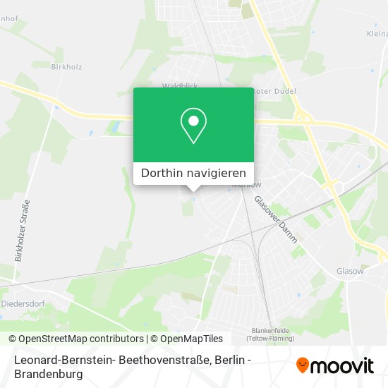 Leonard-Bernstein- Beethovenstraße Karte