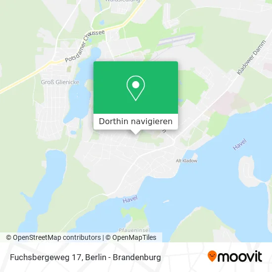 Fuchsbergeweg 17 Karte